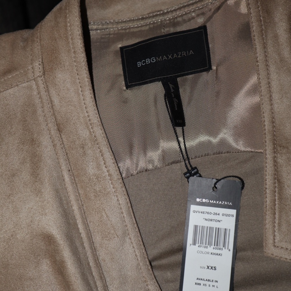 BCBG Norton Suede Jacket - Picture 3 of 3